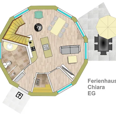 Kugelhaus Chiara - Helles Naturrefugium In Kugelform Am Tollensesee *